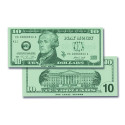 CTU7509 - $10 Bills Set 100 Bills in Money