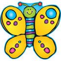 DJ-688021 - Butterfly Two Sided Decorations in Two Sided Decorations