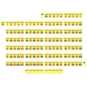 DO-732155 - Magnet Math Magnetic Demonstration Number Line -10 To 120 in Number Lines
