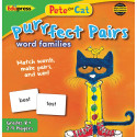 EP-3532 - Pete The Cat Purrfect Pairs Word Families Game in Language Arts