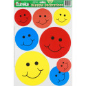 EU-84601 - Window Cling Smiles 12 X 17 in Window Clings