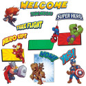 EU-847042 - Marvel Super Hero Adventure Welcome Bulletin Board Sets in Classroom Theme