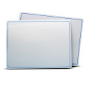 Magnetic Dry Erase Learning Mat, Two-Sided Plain, 9" x 12", Pack of 12 - FLP20077 | Flipside | Dry Erase Sheets