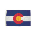 FZ-2052051 - 3X5 Nylon Colorado Flag Heading & Grommets in Flags