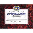 H-VA514 - Certificates Of Appreciation 30 Pk 8.5 X 11 in Certificates