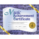 H-VA536 - Music Achievement 30/Pk 8.5 X 11 Certificates in Music