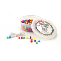 HYG6832 - Neon Barrel Beads in Beads