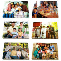 LCI1249 - Realistic Multigenerational Multicultural Family Puzzle Set in Puzzles