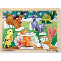 LCI2932 - Playful Pets Jigsaw in Wooden Puzzles