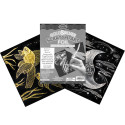 LCI8013 - S Art Paper Gold/Silver Foil 10 Pk in Scratch Art Sheets