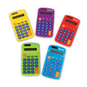 Rainbow Calculators, Set of 10 - LER0014 | Learning Resources | Calculators