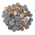 LER0068 - Treasury Coin Assortment 460/Pk Set Plastic Realistic in Money