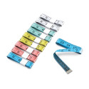 LER0363 - English/Metric Tape Measures 10/Pk 60 Plastic in Measurement