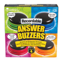 LER3769 - Recordable Answer Buzzers Set Of 4 in Games & Activities