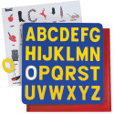 LR-2305 - Puzzle A-Z Capital 2T Letters Ages 3-6 in Alphabet Puzzles