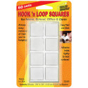 MIL3249W - Hook N Loop 7/8 Squares 60 Sts in Velcro