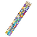 MUS1495D - Galaxy Galore 12Pk Motivational Fun Pencils in Pencils & Accessories