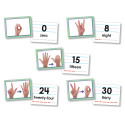 NST9093 - American Sign Language Cards Number 0-30 in Sign Language