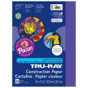 PAC103019 - Tru Ray 9 X 12 Purple 50 Sht Construction Paper in Construction Paper