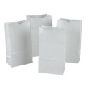 PAC72005 - White Rainbow Bags 50Pk in Craft Bags