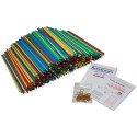 PACAC9231 - 6Mm Colored Artstraws 900 Count in Art Straws