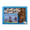 The Three Billy Goats Gruff Finger Puppets and Book Set - PUC007908 | The Puppet Company | Puppets & Puppet Theaters