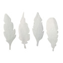 Color Diffusing Paper Feathers, Pack of 80 - R-24916 | Roylco Inc. | Color Diffusing Paper