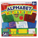 R-48232 - Alphabet Match & Rub Set in Rubbing Plates