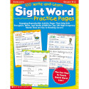 SC-0439365627 - 100 Write And Learn Sight Word Practice Pages in Sight Words
