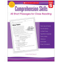 SC-546056 - Comprehension Skills Gr 5 40 Short Passages For Close Reading in Comprehension