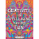 SC-565390 - Creativity Is Intelligence Pop Chart in Motivational