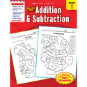 SC-9780545200981 - Scholastic Success With Addition & Subtraction Gr 1 in Addition & Subtraction