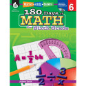 SEP50802 - 180 Days Of Math Gr 6 in Activity Books