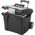 STX61507U01C - Storex Portable File Box On Wheels in Storage