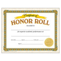 T-11307 - Certificate Of Honor Roll 30/Pk in Certificates