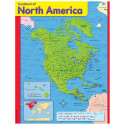 T-38143 - Chart Continent Of North America in Maps & Map Skills