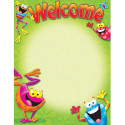 T-38413 - Welcome Frog-Tastic Learning Chart in Classroom Theme