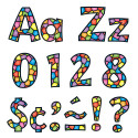 T-79751 - Stained Glass 4 Inch Playful Combo Ready Letters in Letters