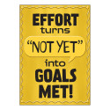 Effort Turns Not Yet into... ARGUS Poster, 13.375 x 19" - T-A67098 | Trend Enterprises Inc. | Motivational"