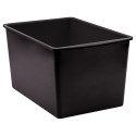 Black Plastic Multi-Purpose Bin - TCR20427 | Teacher Created Resources | Storage Containers