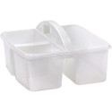 Plastic Storage Caddy, Clear - TCR20455 | Teacher Created Resources | Storage Containers