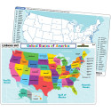 United States of America Map Learning Mat - TCR21019 | Teacher Created Resources | Maps & Map Skills