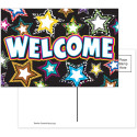 TCR5225 - Fancy Stars Welcome Postcards in Postcards & Pads