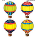 TCR5341 - Hot Air Balloons Wear Em Badges in Badges