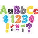 TCR5454 - Chevron Funtastic 4In Letters Combo Pack in Letters