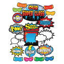 TCR5568 - Superhero Bulletin Board Set in Classroom Theme