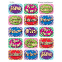 Good Work (Spanish) Jumbo Stickers, Pack of 90 - TCR5734 | Teacher Created Resources | Foreign Language