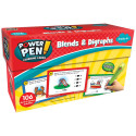 TCR6104 - Power Pen Learning Cards Blends And Digraphs in Grammar Skills