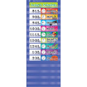 TF-5102 - Daily Schedule Pocket Chart Gr K-5 in Pocket Charts