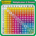 TF-7006 - Multiplication-Division Learning Stickers in Math
